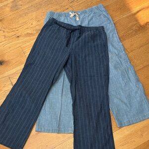 2Pair LL Bean Favorite Fit Pans. Size 16